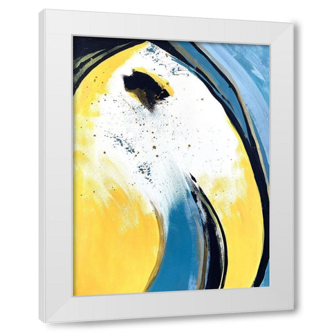 Absentminded Emotion 2 White Modern Wood Framed Art Print by Charest, Doris