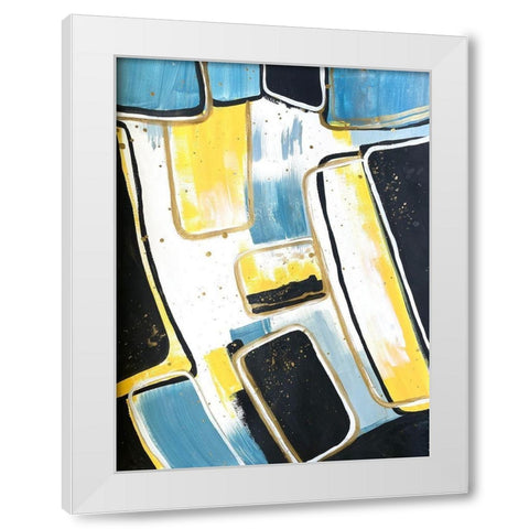 Absentminded Emotion 4 White Modern Wood Framed Art Print by Charest, Doris