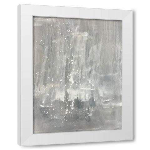 Preconceived Dance White Modern Wood Framed Art Print by Charest, Doris