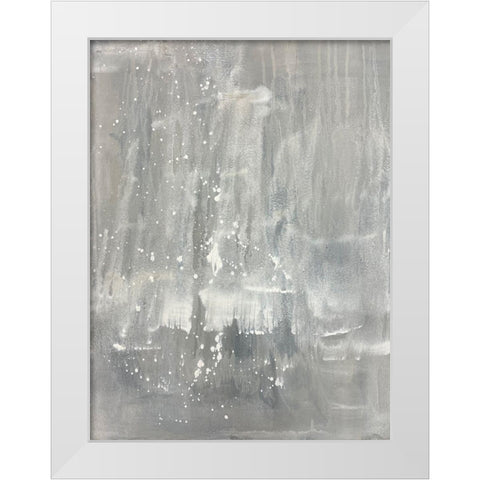 Preconceived Dance White Modern Wood Framed Art Print by Charest, Doris