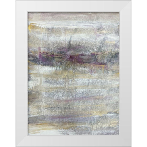 Framed Resignation 1 White Modern Wood Framed Art Print by Charest, Doris