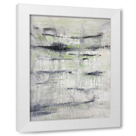 Tender Deformation 1 White Modern Wood Framed Art Print by Charest, Doris