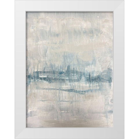 Perceptive Mind 1 White Modern Wood Framed Art Print by Charest, Doris
