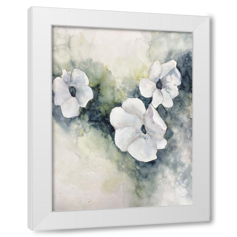 Deceiving Innocense 1 White Modern Wood Framed Art Print by Charest, Doris