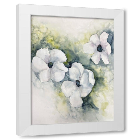 Deceiving Innocense 2 White Modern Wood Framed Art Print by Charest, Doris