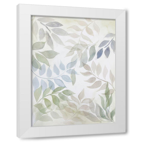 Momentary Creation 1 White Modern Wood Framed Art Print by Charest, Doris