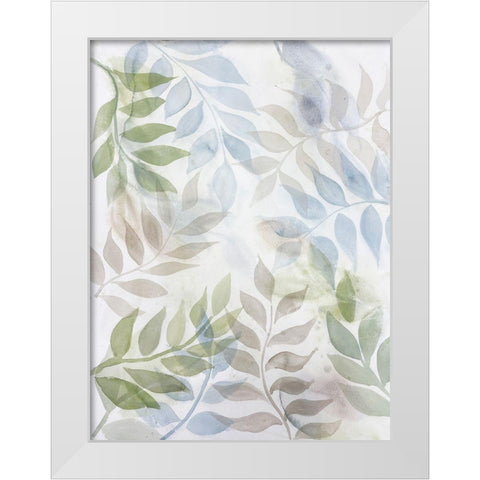 Momentary Creation 2 White Modern Wood Framed Art Print by Charest, Doris