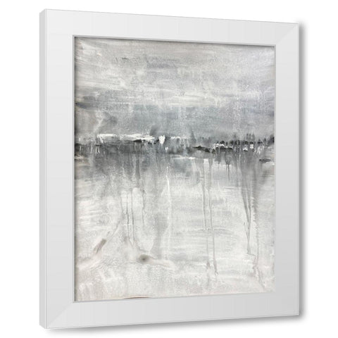 Meditative Horizon 1 White Modern Wood Framed Art Print by Charest, Doris