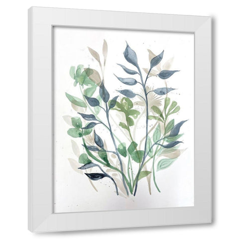 Desired Purpose 1 White Modern Wood Framed Art Print by Charest, Doris