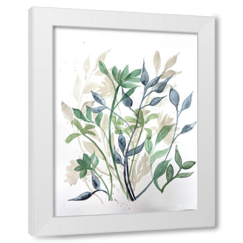 Desired Purpose 2 White Modern Wood Framed Art Print by Charest, Doris