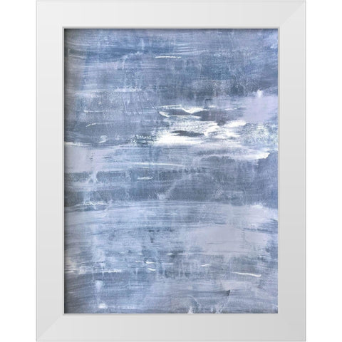 Mystical Content 1 White Modern Wood Framed Art Print by Charest, Doris