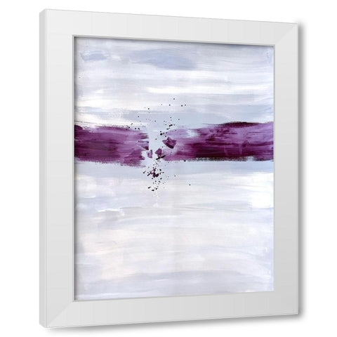 Charming Significance 1 White Modern Wood Framed Art Print by Charest, Doris