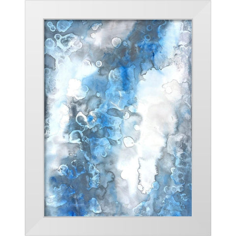 Masked Prediction 1 White Modern Wood Framed Art Print by Charest, Doris