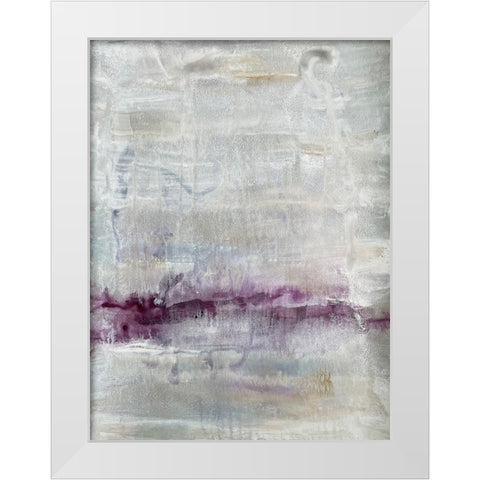 Bewildered Audience White Modern Wood Framed Art Print by Charest, Doris
