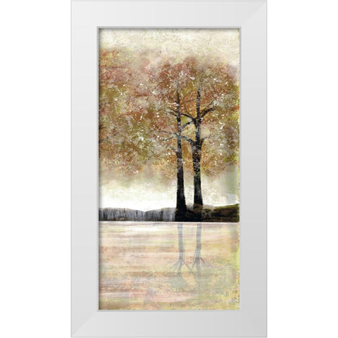 Serene Forest 2 White Modern Wood Framed Art Print by Charest, Doris