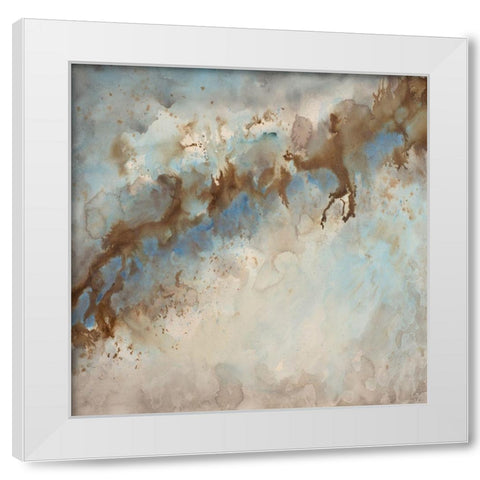 Emanation White Modern Wood Framed Art Print by Charest, Doris