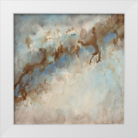 Emanation White Modern Wood Framed Art Print by Charest, Doris