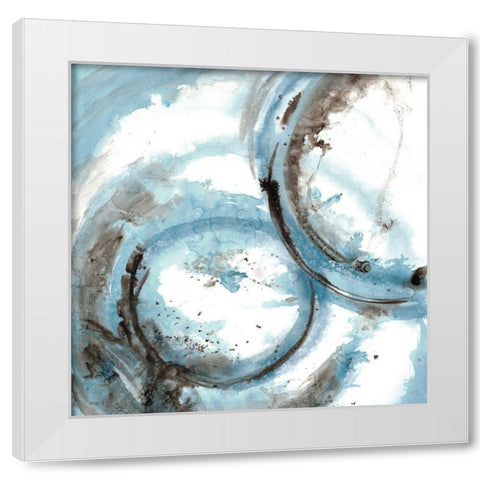 Perigee 2 White Modern Wood Framed Art Print by Charest, Doris