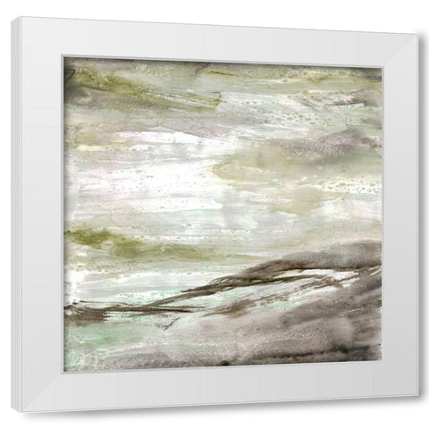 Vacant Apogee 1 White Modern Wood Framed Art Print by Charest, Doris