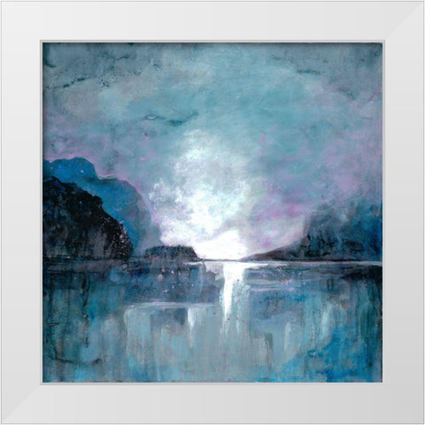 Cavernous Wonder 1 White Modern Wood Framed Art Print by Charest, Doris