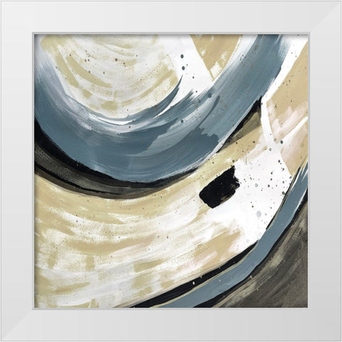 Absentminded Emotion 3 White Modern Wood Framed Art Print by Charest, Doris