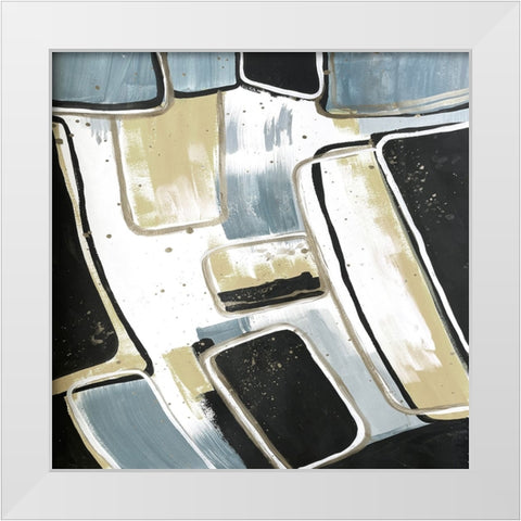 Absentminded Emotion 4 White Modern Wood Framed Art Print by Charest, Doris