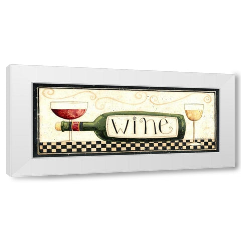 Wine White Modern Wood Framed Art Print by DiPaolo, Dan