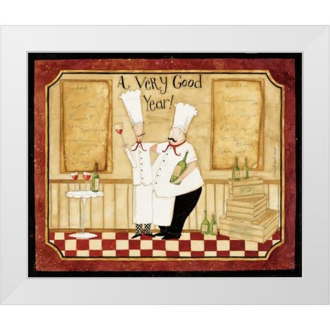 Friends White Modern Wood Framed Art Print by DiPaolo, Dan