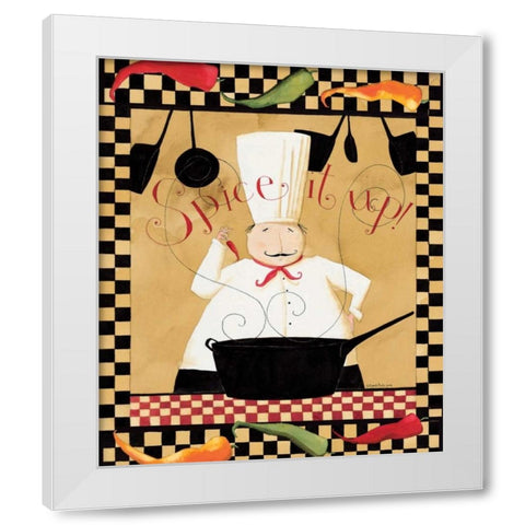 Spice It Up White Modern Wood Framed Art Print by DiPaolo, Dan