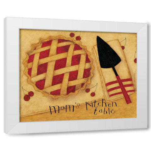 Cut It White Modern Wood Framed Art Print by DiPaolo, Dan