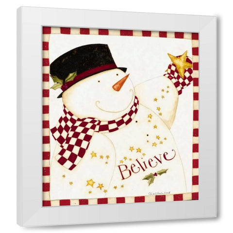 Snow White Modern Wood Framed Art Print by DiPaolo, Dan