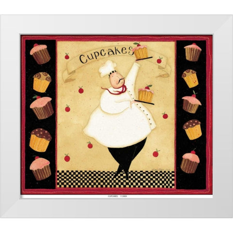 Sweet All Over White Modern Wood Framed Art Print by DiPaolo, Dan