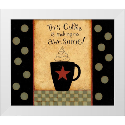 Awesome White Modern Wood Framed Art Print by DiPaolo, Dan