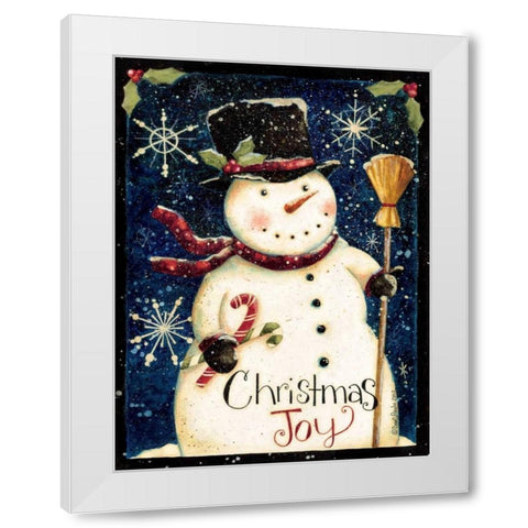 Hey Man White Modern Wood Framed Art Print by DiPaolo, Dan