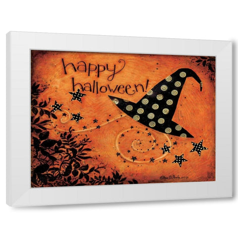 Hot Hat White Modern Wood Framed Art Print by DiPaolo, Dan