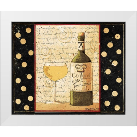 Contains Amazingness White Modern Wood Framed Art Print by DiPaolo, Dan