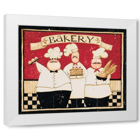 Bakery White Modern Wood Framed Art Print by DiPaolo, Dan