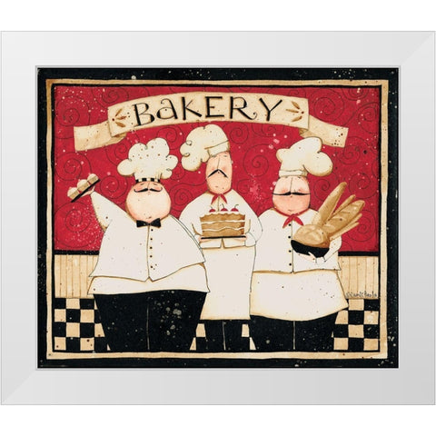 Bakery White Modern Wood Framed Art Print by DiPaolo, Dan