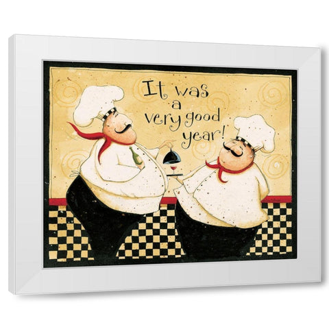 Very Good Year White Modern Wood Framed Art Print by DiPaolo, Dan