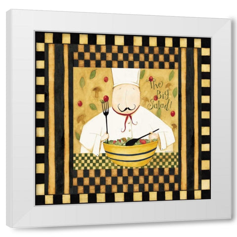 Mixing Bowl White Modern Wood Framed Art Print by DiPaolo, Dan