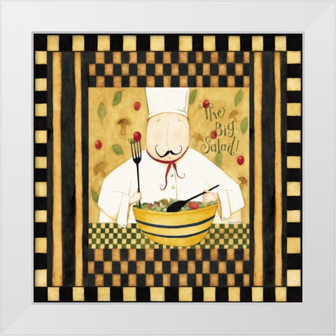 Mixing Bowl White Modern Wood Framed Art Print by DiPaolo, Dan