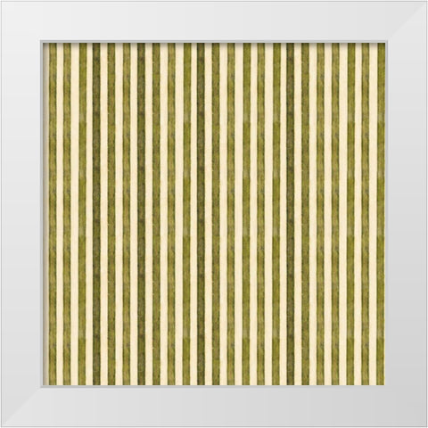 Extended Strips White Modern Wood Framed Art Print by DiPaolo, Dan