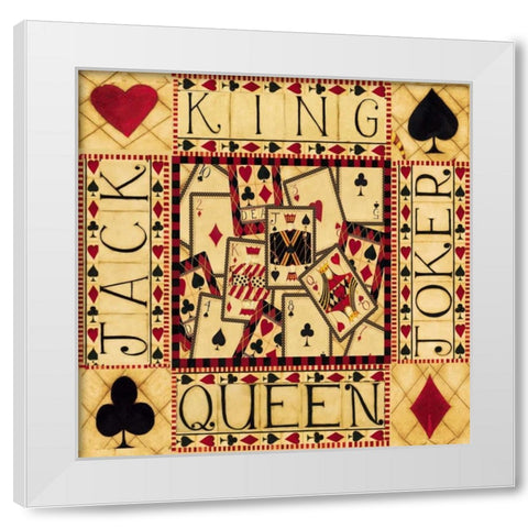 Entertainment Room White Modern Wood Framed Art Print by DiPaolo, Dan