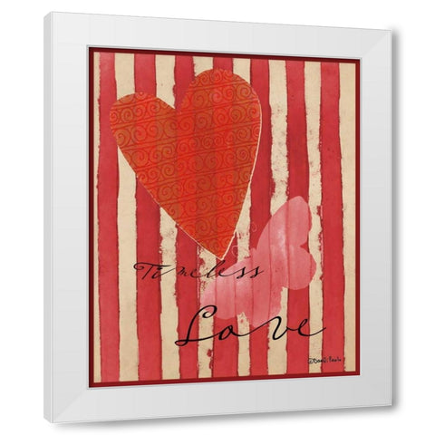Timeless Love 2 White Modern Wood Framed Art Print by DiPaolo, Dan