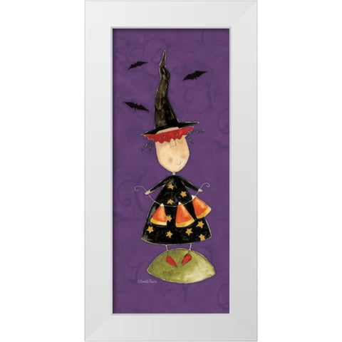 Trixies Sister White Modern Wood Framed Art Print by DiPaolo, Dan