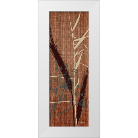 Grasses 2 Warm White Modern Wood Framed Art Print by Stimson, Diane