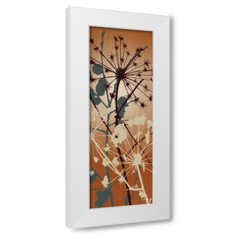 Grasses 3 Warm White Modern Wood Framed Art Print by Stimson, Diane