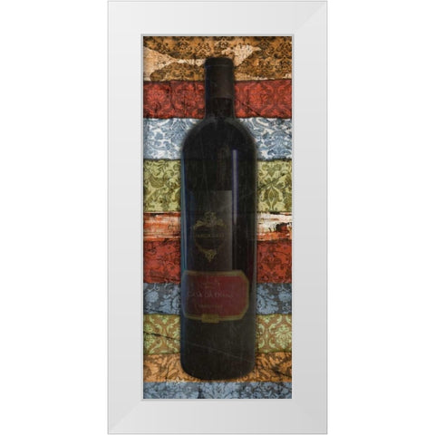 Vin Silo 2 White Modern Wood Framed Art Print by Stimson, Diane