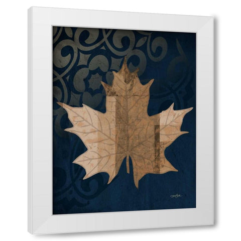 Maple White Modern Wood Framed Art Print by Stimson, Diane
