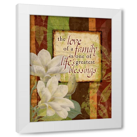 Spice Family White Modern Wood Framed Art Print by Stimson, Diane